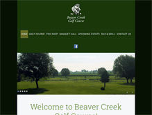 Tablet Screenshot of beavercreekgolfil.com